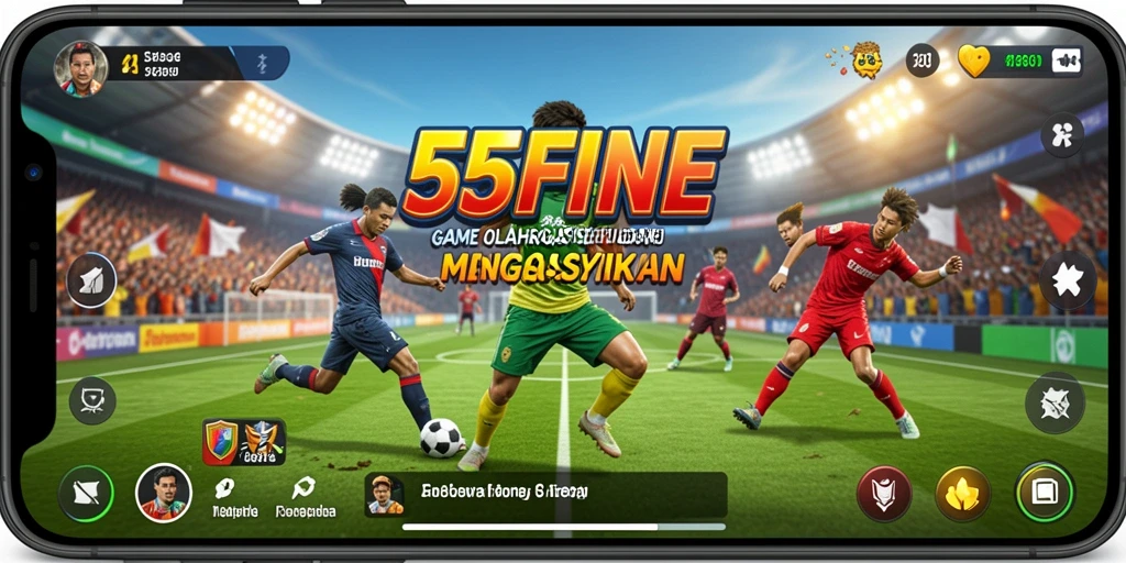 Gameplay seru dan kompetitif dalam 55FIVE yang penuh aksi.