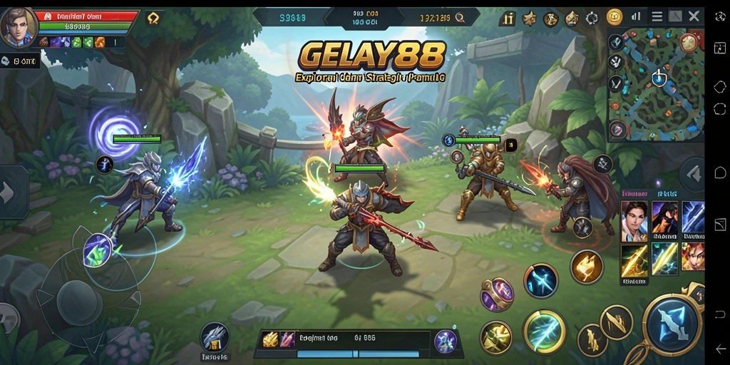 Tampilan gameplay GELAY88 yang menegangkan dan strategis.