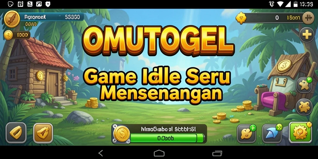 Screenshot menunjukkan gameplay menarik dan santai di OMUTOGEL.
