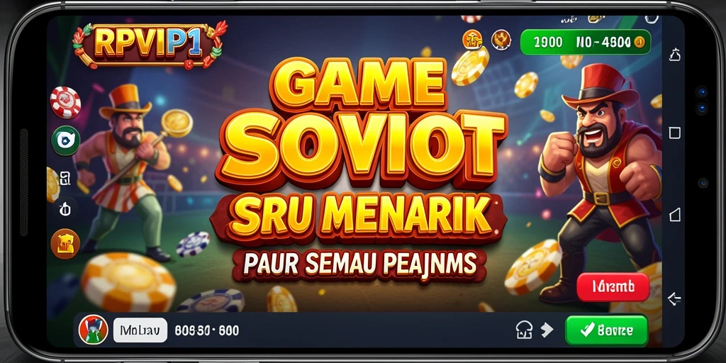 Tampilan menarik dari gameplay RPVIP1 dengan fitur slot yang seru.