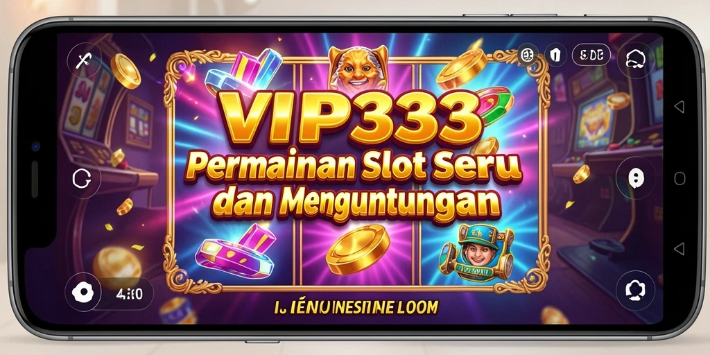 Screenshot menunjukkan gameplay slot yang seru dan menarik dari VIP333.